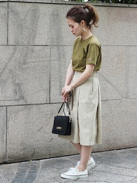 「relume」｜masu*さん（レディース・160cm）の夏コーディネート