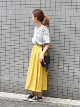 「relume」｜masu*さん（レディース・160cm）の夏コーディネート