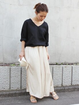 「relume」｜masu*さん（レディース・160cm）の春コーディネート