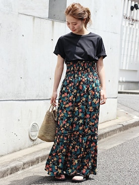 「relume」｜masu*さん（レディース・160cm）の夏コーディネート