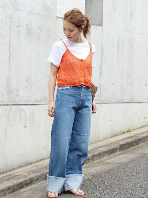 Journal Standard Relume札幌店スタッフ ジャーナルスタンダード レリューム のキャミソールを使った人気ファッションコーディネート Sciaky