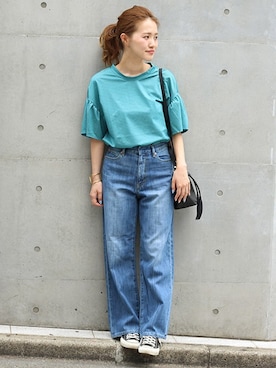 masu*さん(レディース・160cm)の夏コーディネート