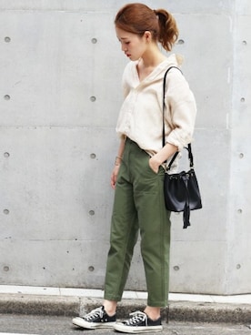 masu*さん(レディース・160cm)の夏コーディネート