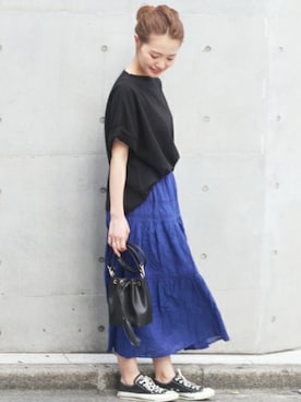 masu*さん(レディース・160cm)の夏コーディネート