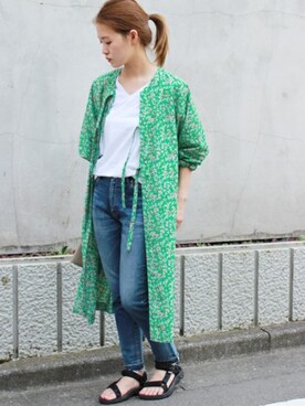 masu*さん（レディース・160cm）の夏コーディネート