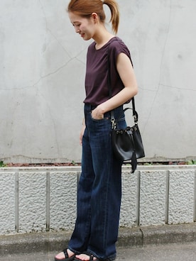 masu*さん(レディース・160cm)の夏コーディネート