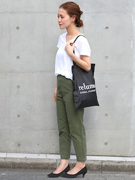 masu*さん（レディース・160cm）の夏コーディネート