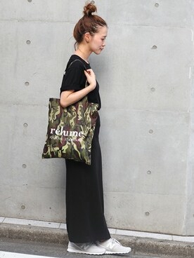 「relume」｜masu*さん（レディース・160cm）の夏コーディネート