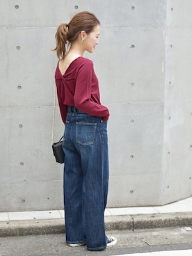 「relume」｜masu*さん（レディース・160cm）の夏コーディネート