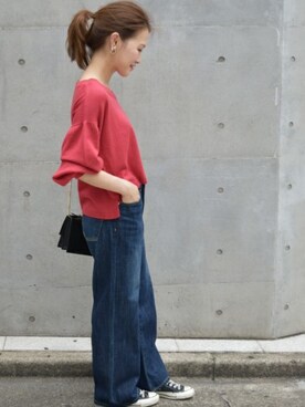 「relume」｜masu*さん（レディース・160cm）の夏コーディネート