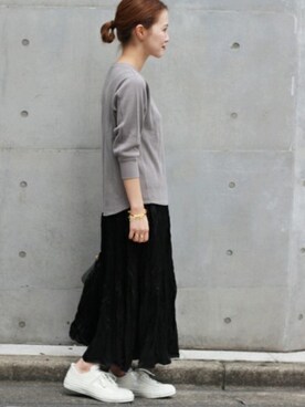 「relume」｜masu*さん（レディース・160cm）の夏コーディネート