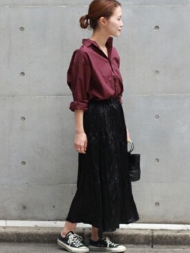 「relume」｜masu*さん（レディース・160cm）の夏コーディネート