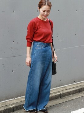 「relume」｜masu*さん（レディース・160cm）の夏コーディネート