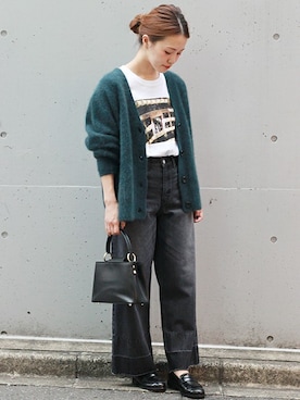 「LIFE（ライフ）のアイテム」を使った、masu*さん（レディース・160cm）の秋コーディネート