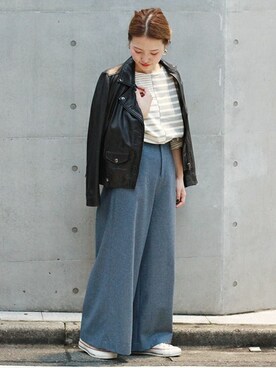 masu*さん（レディース・160cm）の秋コーディネート