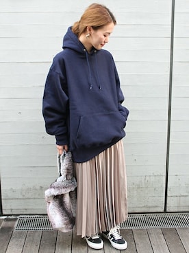 「CAMBER（キャンバー）のアイテム」を使った、masu*さん（レディース・160cm）の秋コーディネート