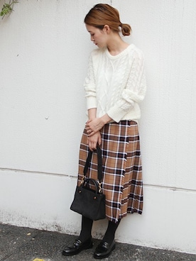 masu*さん（レディース・160cm）の秋コーディネート