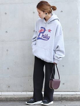 masu*さん(レディース・160cm)の冬コーディネート