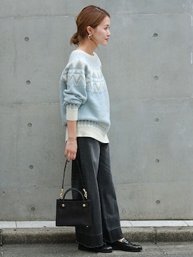 masu*さん（レディース・160cm）の冬コーディネート