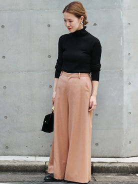 masu*さん（レディース・160cm）の冬コーディネート