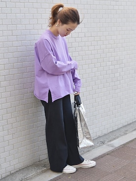 masu*さん（レディース・160cm）の冬コーディネート