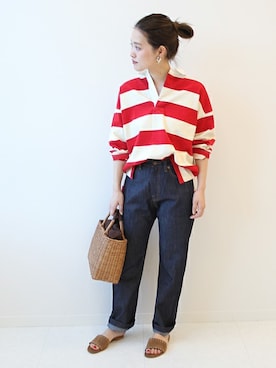 masu*さん（レディース・160cm）の冬コーディネート