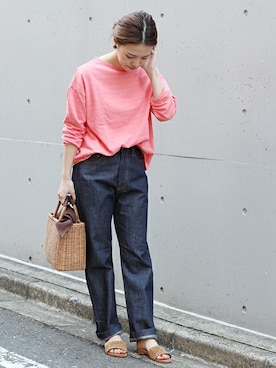 masu*さん（レディース・160cm）の冬コーディネート