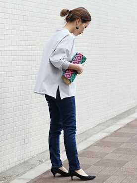 masu*さん（レディース・160cm）の冬コーディネート