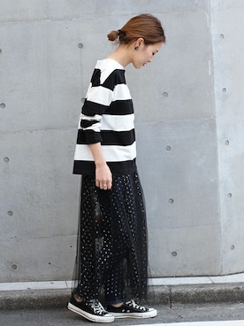 masu*さん（レディース・160cm）の冬コーディネート