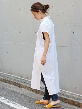 「MINITZ（ミニッツ）のアイテム」を使った、masu*さん（レディース・160cm）の春コーディネート