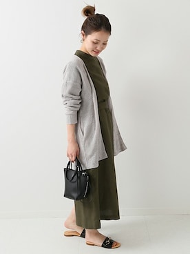 「eness（エネス）のアイテム」を使った、masu*さん（レディース・160cm）の春コーディネート