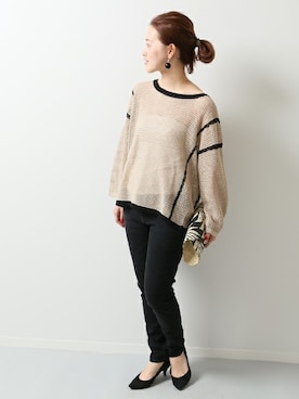 「Banago（バナゴ）のアイテム」を使った、masu*さん（レディース・160cm）の春コーディネート