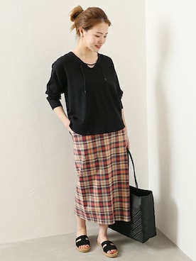 masu*さん（レディース・160cm）の春コーディネート