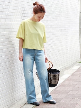 「CATERINA BERTINI（カテリーナベルティーニ）のアイテム」を使った、masu*さん（レディース・160cm）の春コーディネート