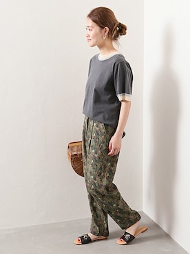 「eness（エネス）のアイテム」を使った、masu*さん（レディース・160cm）の春コーディネート