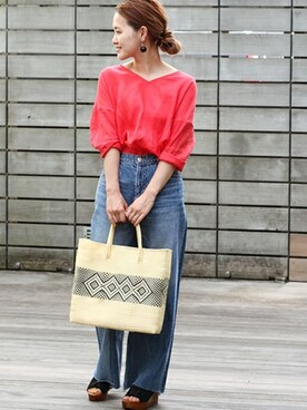 masu*さん（レディース・160cm）の春コーディネート