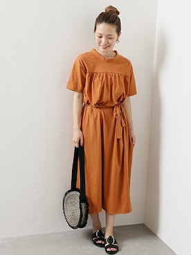 「CATERINA BERTINI（カテリーナベルティーニ）のアイテム」を使った、masu*さん（レディース・160cm）の春コーディネート