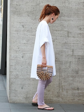 「CAMBER（キャンバー）のアイテム」を使った、masu*さん（レディース・160cm）の春コーディネート