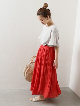 masu*さん（レディース・160cm）の春コーディネート