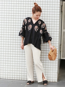 masu*さん（レディース・160cm）の春コーディネート