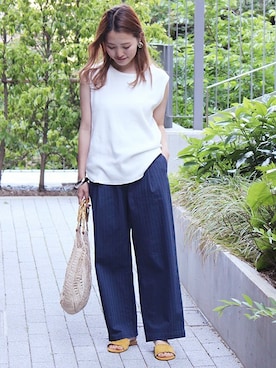 masu*さん（レディース・160cm）の夏コーディネート