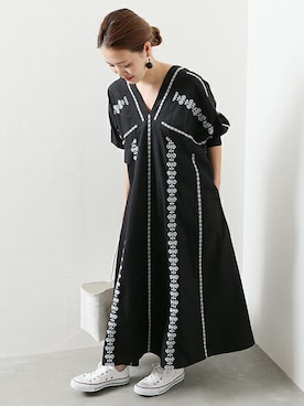 masu*さん（レディース・160cm）の夏コーディネート