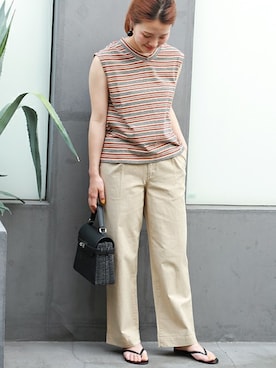 masu*さん（レディース・160cm）の夏コーディネート