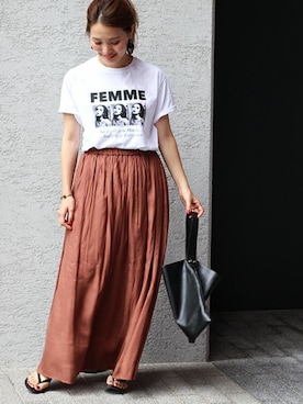 「NICOLAS LAINAS（ニコラスライナス）のアイテム」を使った、masu*さん（レディース・160cm）の夏コーディネート