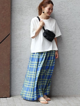 masu*さん（レディース・160cm）の夏コーディネート