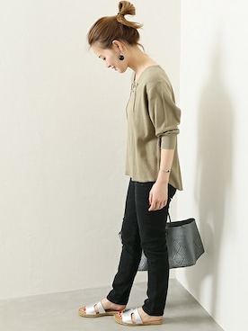 masu*さん（レディース・160cm）の夏コーディネート