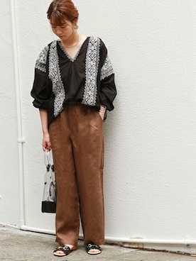 masu*さん（レディース・160cm）の夏コーディネート