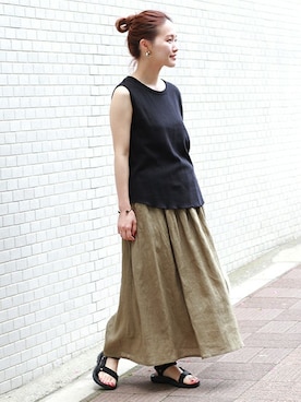 masu*さん（レディース・160cm）の夏コーディネート