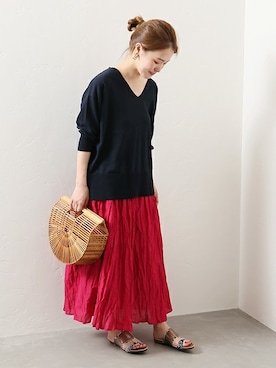 masu*さん(レディース・160cm)の夏コーディネート