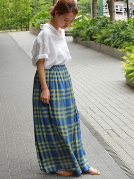 masu*さん（レディース・160cm）の夏コーディネート